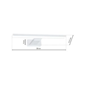 Applique Murale Shine 30cm 7W LED Blanc