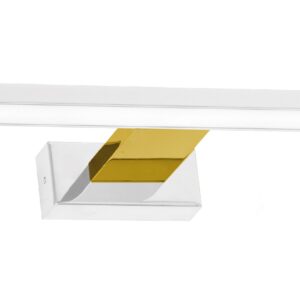 Applique Murale Shine 60cm 13,8W LED Blanc / Doré