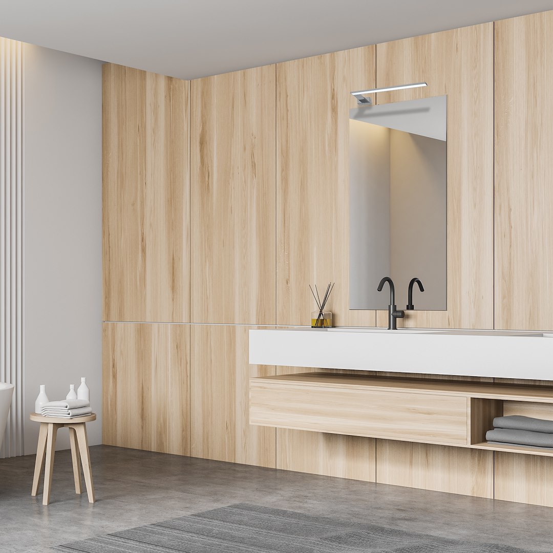 Applique miroir salle de bain SHINE Chrome LED 11 W 4000 K IP44 45 cm Applique murale SHINE CHROME 45 cm 11W LED