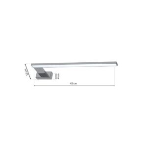 Applique murale SHINE CHROME 45 cm 11W LED