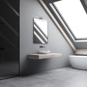 Applique murale SHINE CHROME 60cm 13,8W LED