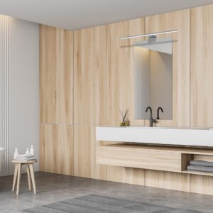 Applique murale SHINE CHROME 80cm 15W LED
