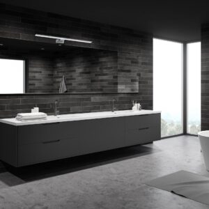 Applique murale SHINE CHROME 80cm 15W LED