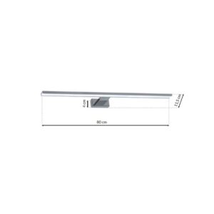 Applique murale SHINE CHROME 80cm 15W LED