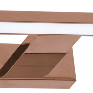 Applique murale SHINE couleur or rose 60 cm 13,8W LED