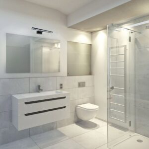 Applique murale SHINE NOIRE 30cm 7W LED