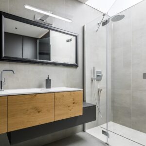 Applique murale SPLASH CHROME 40cm 8W LED