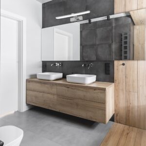 Applique murale SPLASH CHROME 40cm 8W LED