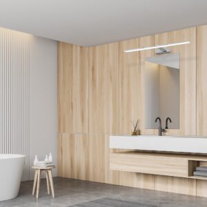 Applique murale SPLASH CHROME 60cm 12W LED