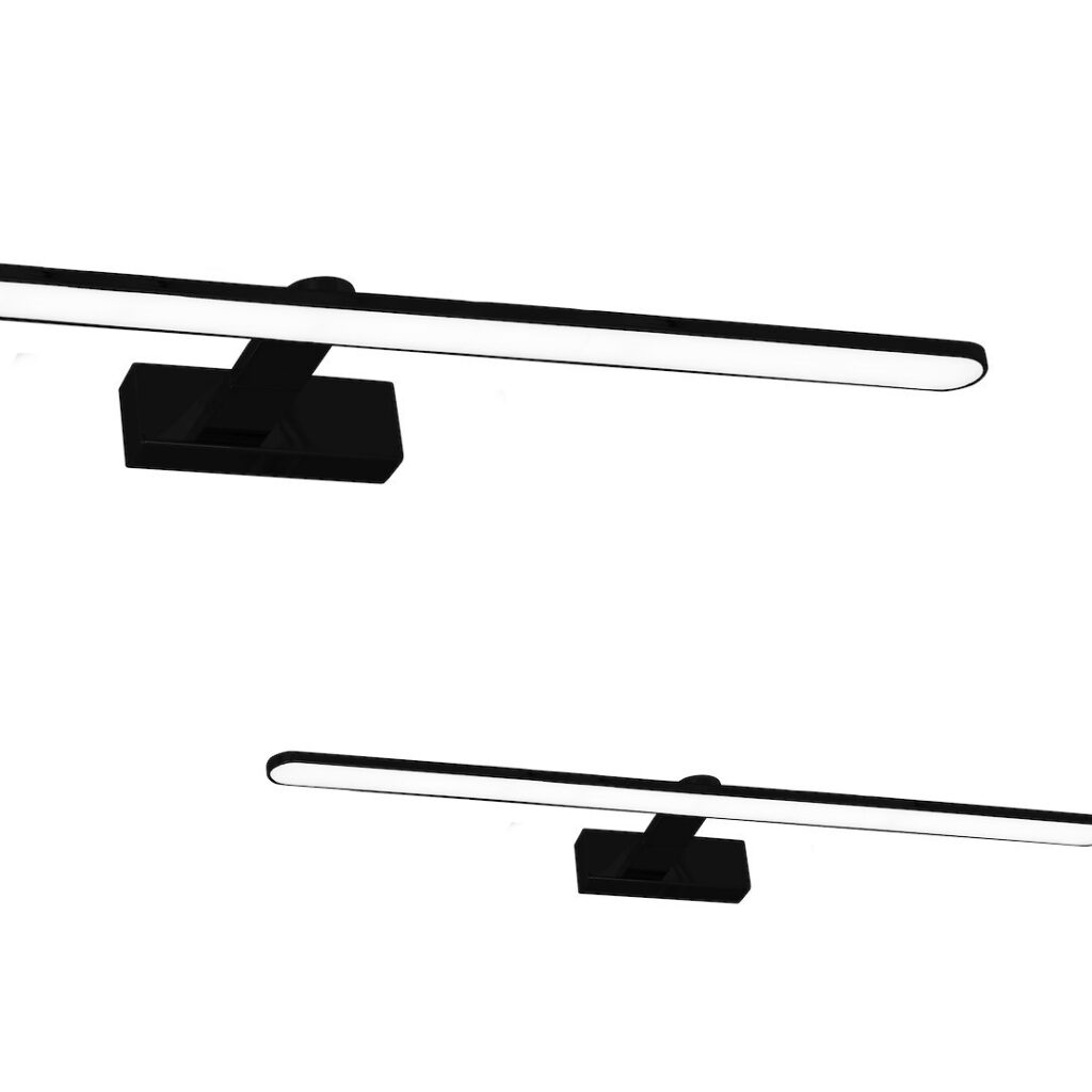 La boutique des lampes Design pour tous Applique murale SPLASH NOIRE 80cm 16W LED
