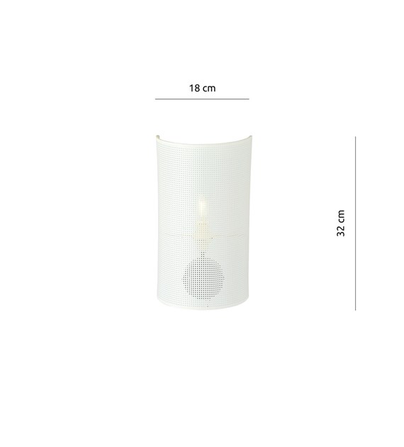 Applique murale ASTON K1 blanc/or – design épuré, matériaux nobles ASTON K1 BLANC/OR