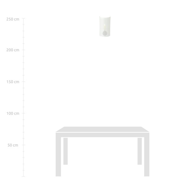 Applique murale ASTON K1 blanc/or – design épuré, matériaux nobles ASTON K1 BLANC/OR