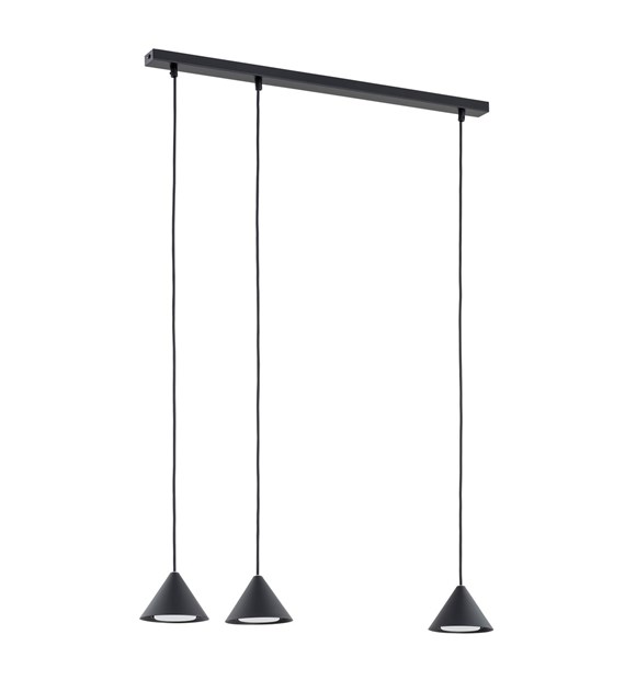 ELIT 3 Noir – Lampe suspendue conique qui sublime chaque pièce ELIT 3 NOIR