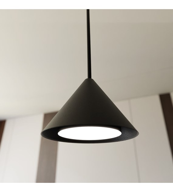 ELIT 3 Noir – Lampe suspendue conique qui sublime chaque pièce ELIT 3 NOIR