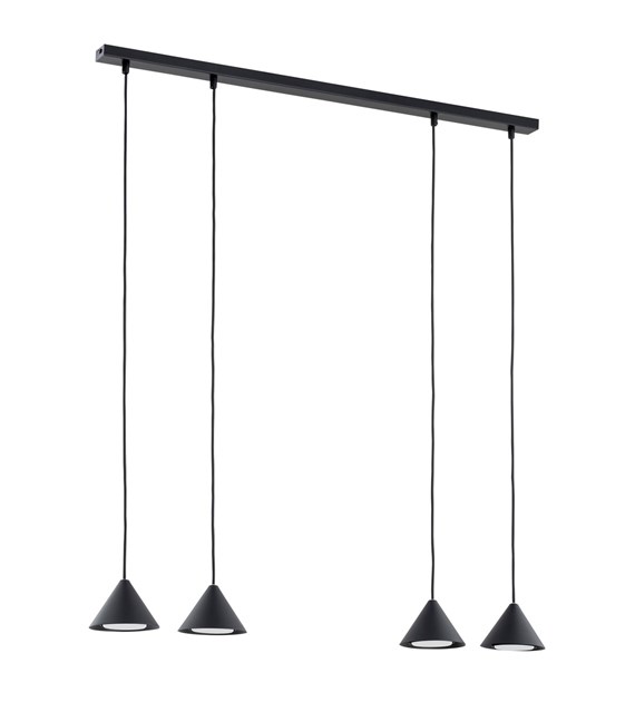 Lampe suspendue ELIT 4 Noir – design conique minimaliste ELIT 4 NOIR