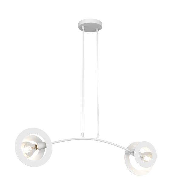 Euforia 2 WH – Lampe suspendue design géométrique, métal durable EUFORIA 2 WH
