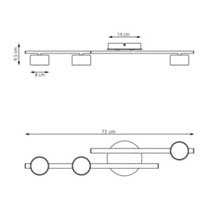 FRAGMENT 3 WH luminaire