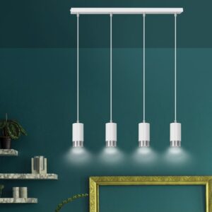 FUMIKO 4 BLANC/CHROME