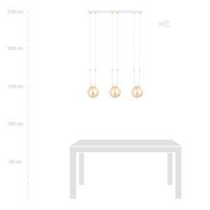 GLAM 3 BLANC/MIEL