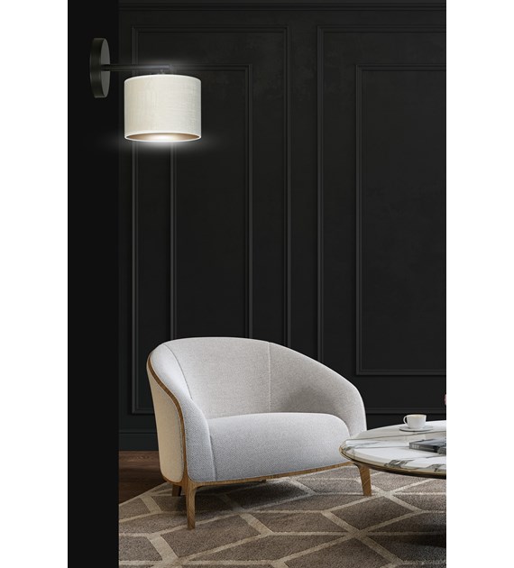 Applique Murale HILDE Blanc Élégant en Matériau Durable HILDE K1 BL BLANC