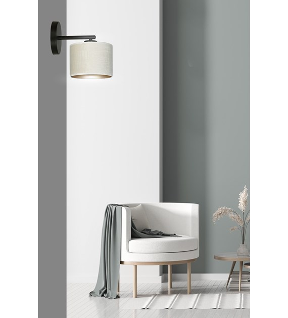 Applique Murale HILDE Blanc Élégant en Matériau Durable HILDE K1 BL BLANC