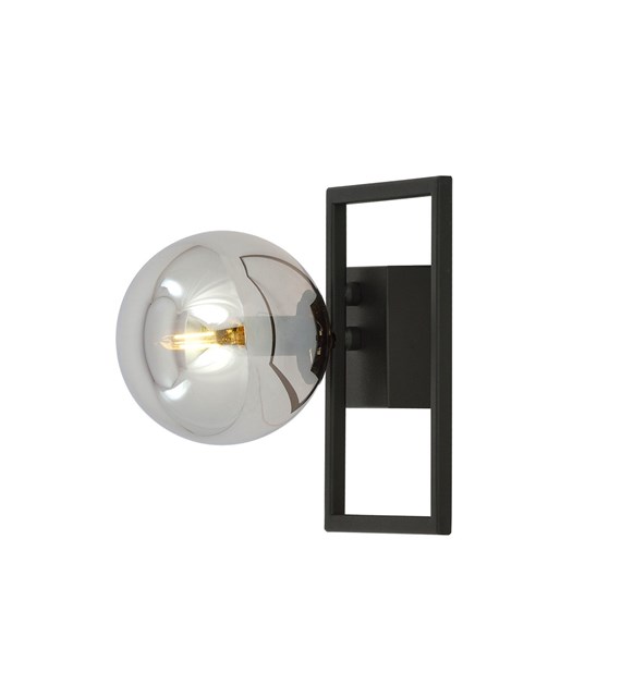 Plafonnier IMAGO 1 E en noir et gris anthracite IMAGO 1E NOIR/GRIS ANTHRACITE