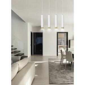 KIBO 4 BLANC/OR