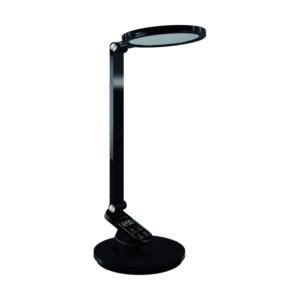 Lampe de bureau LED avec horloge RAGAS 9W CCT DIM CRI95 noire