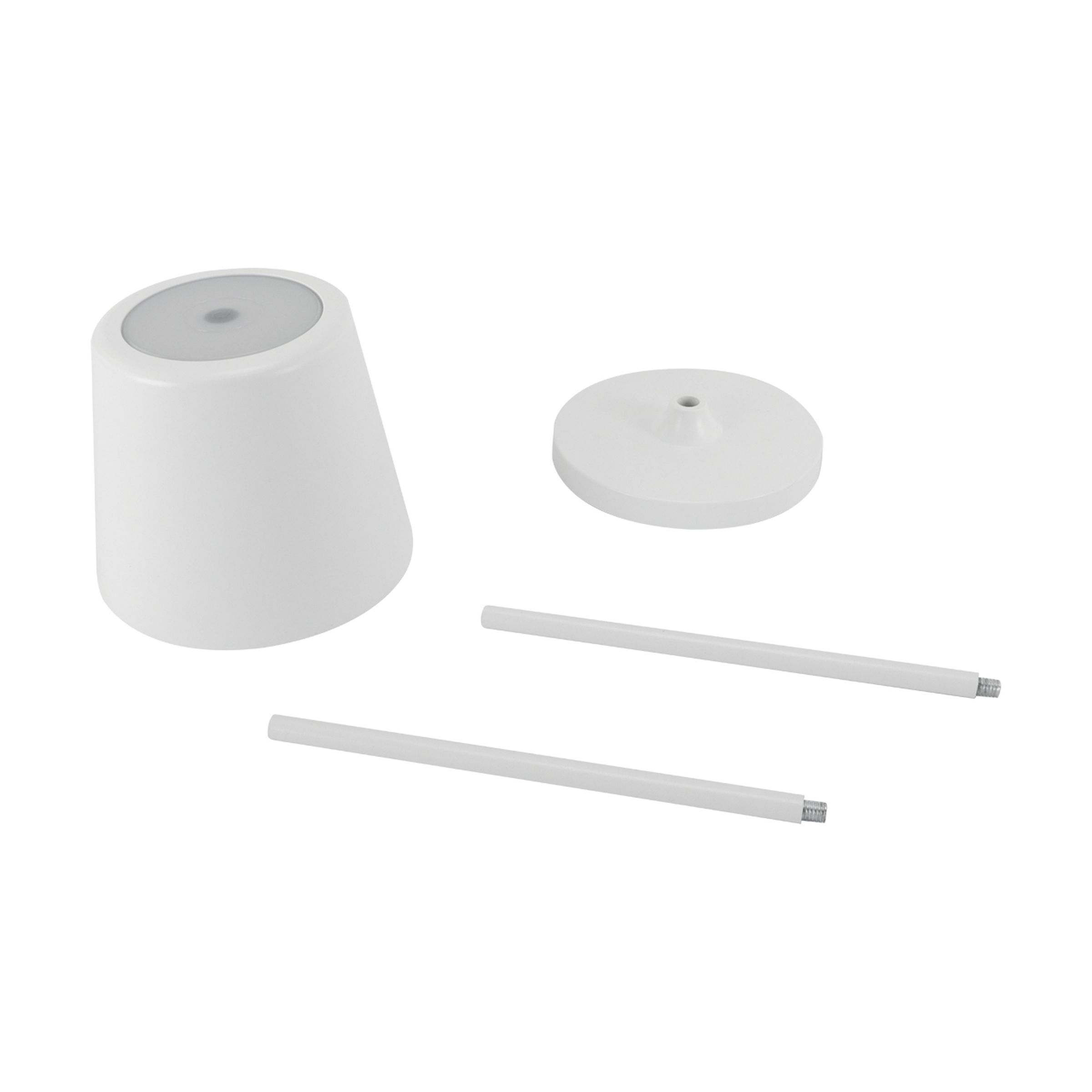 Lampe de table de jardin avec batterie blanche TOGA LED 2W 200lm CCT DIM USB-C Lampe de table de jardin avec batterie blanche TOGA LED 2W 200lm CCT DIM USB-C