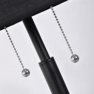 Lampe de table FOGO 2xE27 - noir