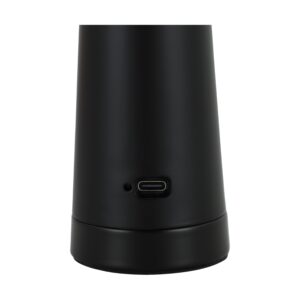 Lampe de table minimaliste avec batterie LED GROT 1W 5V CCT DIM USB-C noir