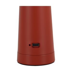 Lampe de table minimaliste avec batterie LED GROT 1W 5V CCT DIM USB-C rouge