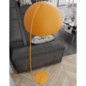 Le titre du produit en français est : "ARCOS LP1 OR ORANGE luminaire