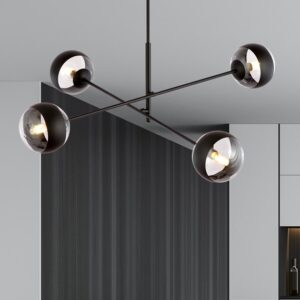 LINEAR 4 NOIR/RAYURE