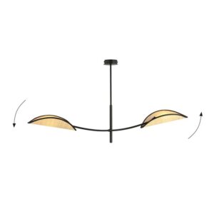 LOTUS 2 NOIR/RATAN