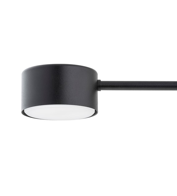 Lampe suspendue Modus 4 Noir, design scandinave à bras entrecroisés MODUS 4 NOIR