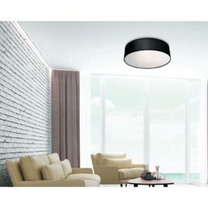 Plafonnier ALTO 40cm 3xE14 noir