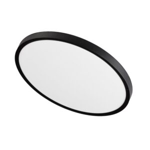 Plafonnier CALIFORNIA LED CCT 24W 3000-6500K 30 cm - noir/blanc