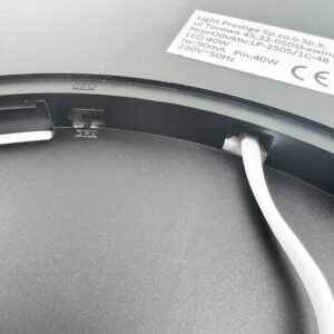 Plafonnier CALIFORNIA LED CCT 24W 3000-6500K 30 cm - noir/blanc