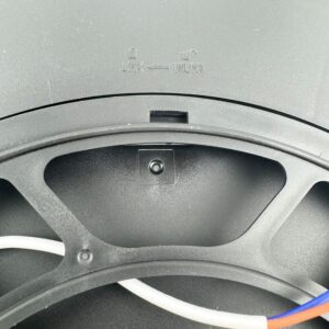 Plafonnier CALIFORNIA LED CCT 40W 3000-6500K 48 cm - noir/blanc