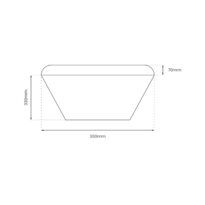 Plafonnier LED NEMO GOLD 17W