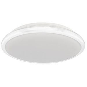 Plafonnier LED Terma Blanc 18W IP44 Ø280 mm