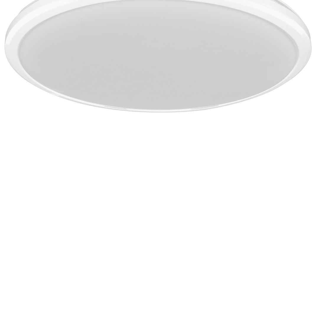 Plafonnier LED Terma Blanc 18 W IP44 Ø280 1260 lm 4000 K salle de bain Plafonnier LED Terma Blanc 18W IP44 Ø280 mm