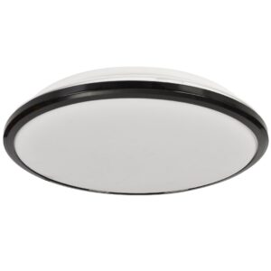 Plafonnier LED TERMA NOIR 24W IP44 Ø360 mm