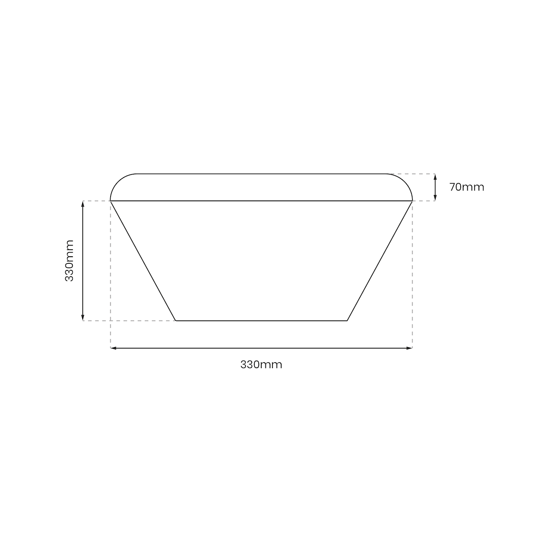Plafonnier Nemo PIR 16 W IP44 4000 K 1690 lm noir pour salle de bain Plafonnier Nemo Noir 16W avec Détecteur de Mouvement PIR