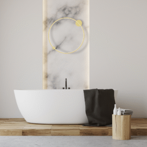 Plafonnier Saturno Or 46W LED