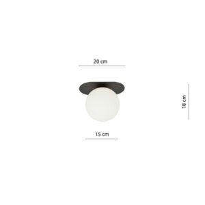 PLAZA 1 NOIR/OPALE