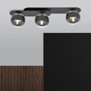 PLAZA 3 NOIR/RAYURE