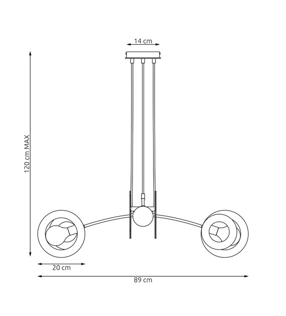 Skiva 4 – Lampe suspendue design géométrique, métal & contreplaqué SKIVA 4 WH" peut être traduit en français par "SKIVA 4 BL". Cependant, étant donné que cela semble être un nom de produit ou un code de produit, il est possible que certains...