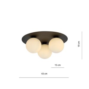 SOLAR 3 NOIR/OPALE